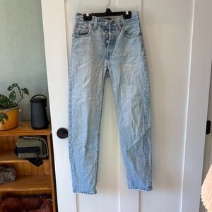 Levi's Light Blue High Rise Women's Jeans